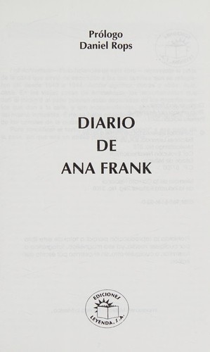 Diario de Ana Frank